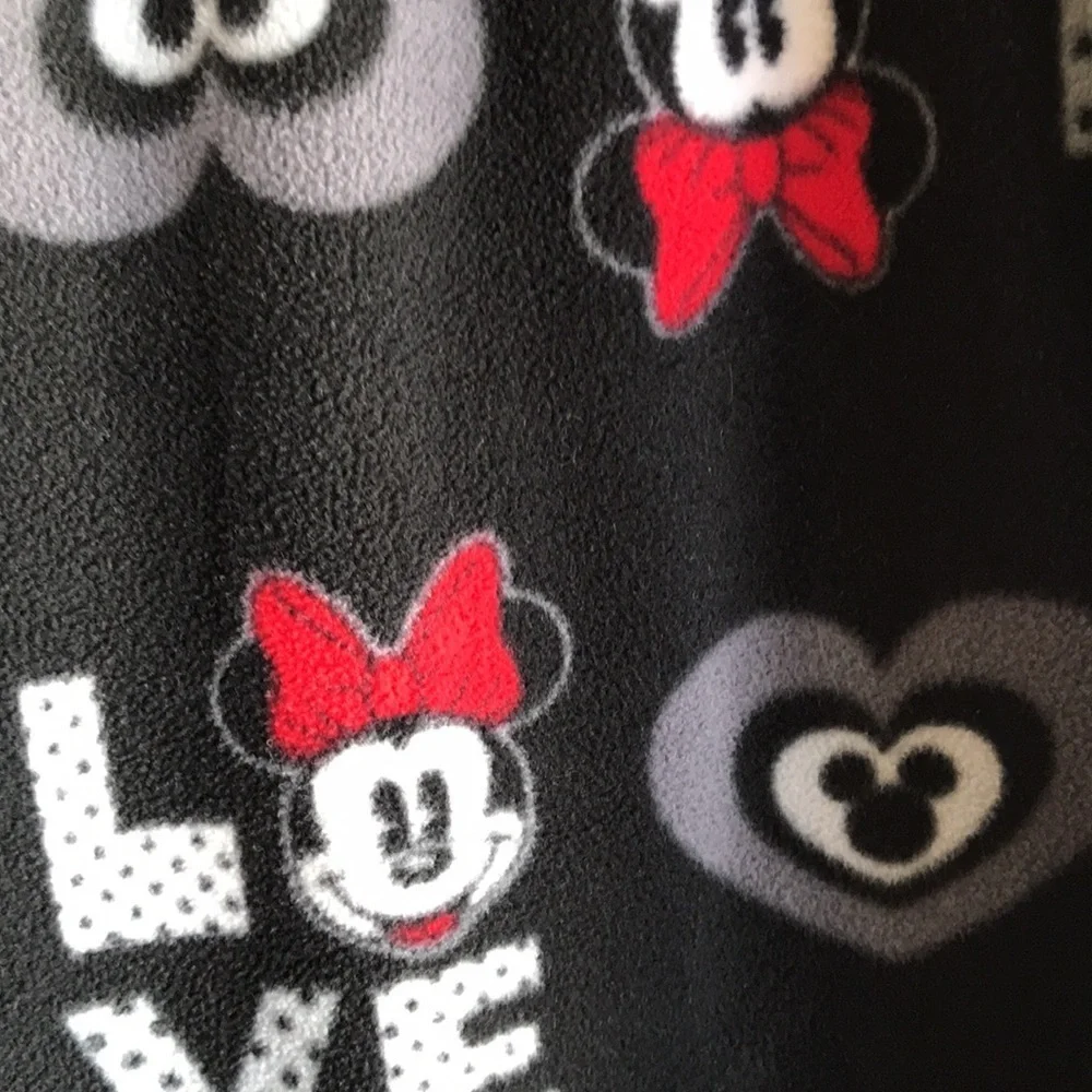 Disney Minnie and Mickey Mouse “Love” sleep / lounge pants, size L - Picture 9 of 11